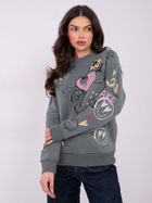 Bluza damska, szara, Sublevel