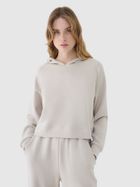 Bluza damska z kapturem, szara, 4F
