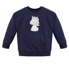 Bluza dziewczęca, granatowa, Pinokio