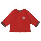 Bluza dziewczęca, rozpinana, czerwona, Tom Tailor