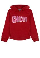 Bluza dziewczęca z kapturem, czerwona, Tom Tailor