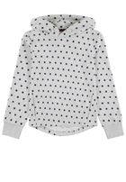 Bluza dziewczęca z kapturem, szara, Tom Tailor