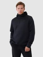 Bluza męska z kapturem, czarna, 4F