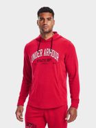 Bluza męska z kapturem, czerwona, Under Armour