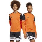 Bluzka bramkarska dziecięca z długim rękawem, pomarańczowa, Adidas Squadra