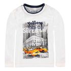 Bluzka chłopięca, biała, Kanz