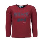 Bluzka chłopięca z długim rękawem, czerwona, Lief