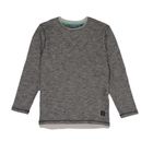 Bluzka chłopięca z długim rękawem, szara, Tom Tailor