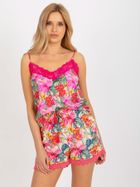 Bluzka damska na ramiączka, różowa, Fresh Made