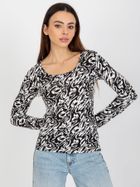 Bluzka damska z długim rękawem, mix, Lakerta