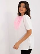 Bluzka damska z krótkim rękawem, mix, Lakerta