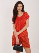 Bluzka damska z krótkim rękawem, różowa, Sublevel