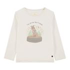 Bluzka dziewczęca z długim rękawem, biała, Tom Tailor