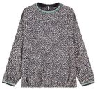 Bluzka dziewczęca z długim rękawem, granatowa, Tom Tailor