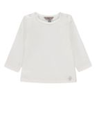 Bluzka niemowlęca z długim rękawem, biała, Kanz