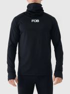 Bluzka termoaktywna męska z długim rękawem, czarna, 4F