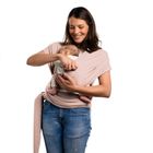 Boba, Wrap, chusta do noszenia dziecka, jasny róż