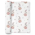 Bocioland, Króliczki, pieluszka bambusowa, 110-110 cm