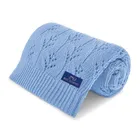 Bocioland, Milano, kocyk bambusowy, jeans, 80-100 cm