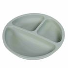 Bocioland, silikonowy talerzyk, zielony