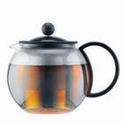Bodum, Assam, zaparzacz z sitkiem, czarny, 0,5 l