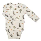 Body chłopięce z długim rękawem, ecru, Nicol