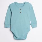 Body chłopięce z długim rękawem, niebieskie, Nicol