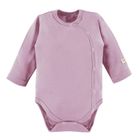 Body dziewczęce z długim rękawem, różowe, Eevi
