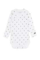 Body niemowlęce z długim rękawem, białe, Bellybutton