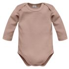 Body niemowlęce z długim rękawem, brązowe, Pinokio