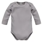 Body niemowlęce z długim rękawem, szare, Pinokio