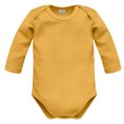 Body niemowlęce z długim rękawem, żółte, Pinokio