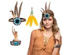 Boland, zestaw Hippie: opaska, kolczyki, bransoletka