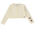 Bolerko dziewczęce, ecru, Tom Tailor