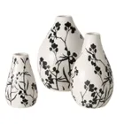 Boltze Home, Berries, wazon, ceramiczny, 3 szt.