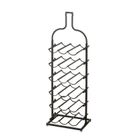 Boltze Home, Botella, stojak na wino metalowy w kształcie butelki, wys. 91 cm