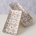 Boltze Home, Canea, patery ceramiczne w kwiaty, 13-15 cm