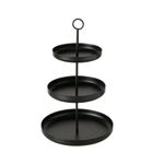 Boltze Home, Credo, metalowa patera na owoce, 3 poziomy, 32,5 cm