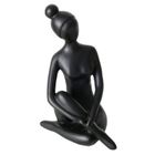 Boltze Home, figurka dekoracyjna Joga, kobieta, 10 cm