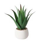 Boltze Home, sztuczna roślina aloes w donicze, Mondrago, 29 cm