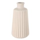 Boltze Home, wazon ceramiczny z tłoczonym wzorem, Esko, 17 cm