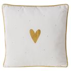 Boltze, poduszka dekoracyjna z metaliczną lamówką, Dilara, 45-45 cm