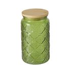 Boltze, słoik z bambusowym wieczkiem, Imola, 1000 ml