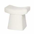 Boltze, taboret w pluszowym obiciu, Lidal, wys. 45 cm