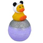Bomb Cosmetics, Quack Fu Panda Bath Blaster, kula do kąpieli z zabawką, 100g
