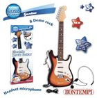 Bontempi Star, gitara rockowa elektryczna z słuchawkami, 67 cm