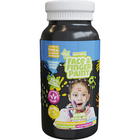 Boti Natural, farba do malowania palcami, do twarzy, czarna, 250 ml