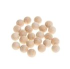 Brewis, drewniane kulki, bez otworu, naturalne, 14 mm, 25 szt.