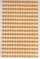 Brewis, dżety samoprzylepne, złote, 6 mm, 140 szt.