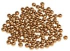 Brewis, koraliki drewniane, złote, 8 mm, 120 szt.